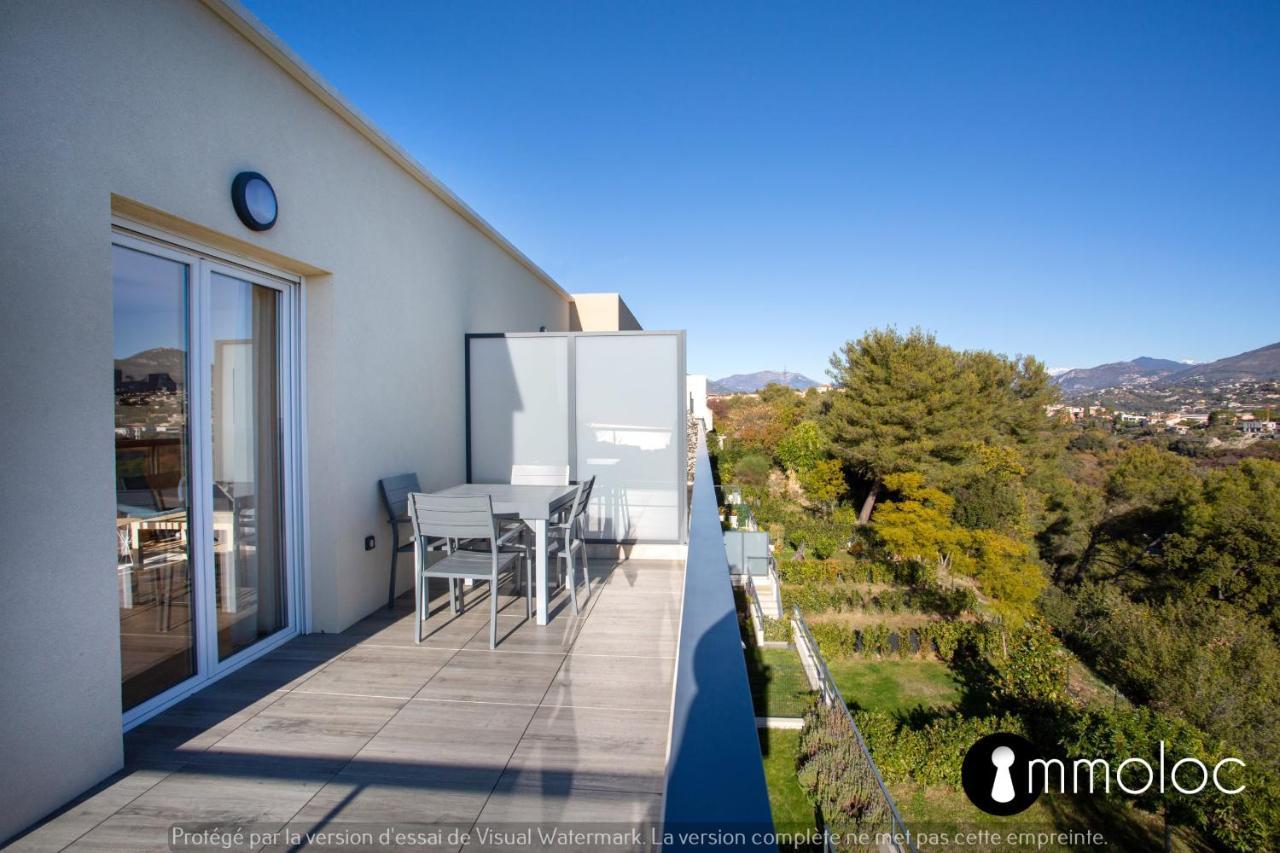 Air-conditioned With Pool Garage In A Luxury Feriehus Nice