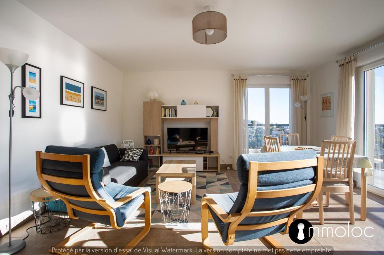 Air-conditioned With Pool Garage In A Luxury Feriehus Nice